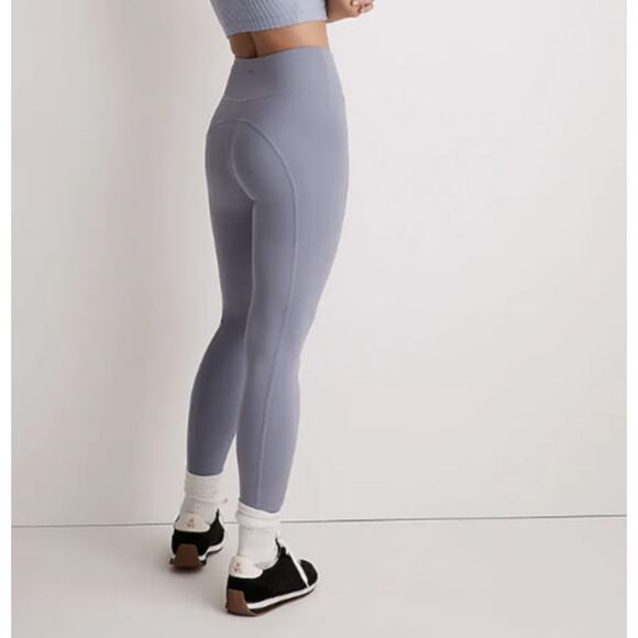 MADEWELL Womens Athletic Leggings Medium Purple High-Rise 25" Inseam ND876 NWT - Picture 2 of 10